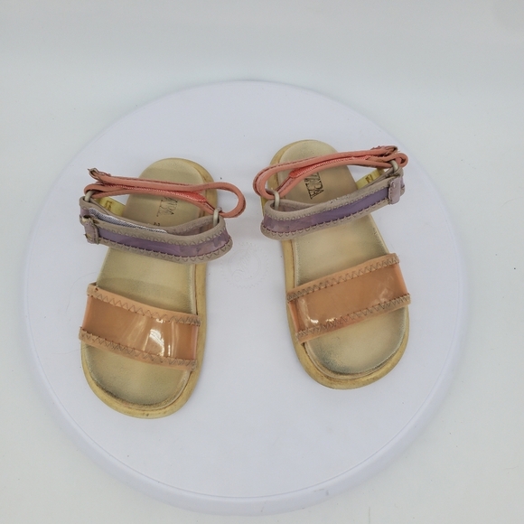 Zara Shoe Toddler 8 V2 Multi-Color Sandals - Picture 3 of 7